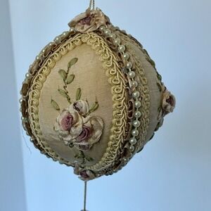 Louis Nichole Ornament Champagne Victorian Shabby Chic Elegant French Country